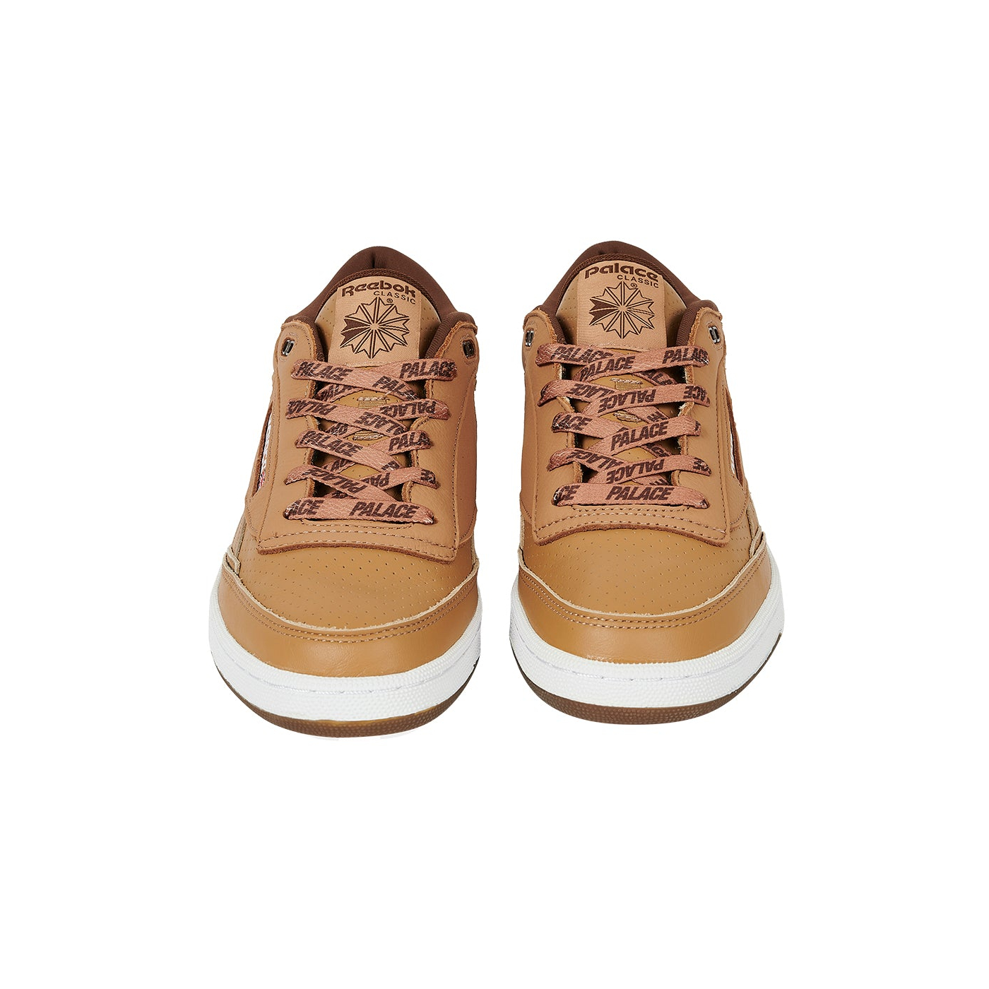 Thumbnail PALACE REEBOK CLUB C MID II REVENGE SOFT CAMEL / BRUSH BROWN / REEBOK LE 5 one color