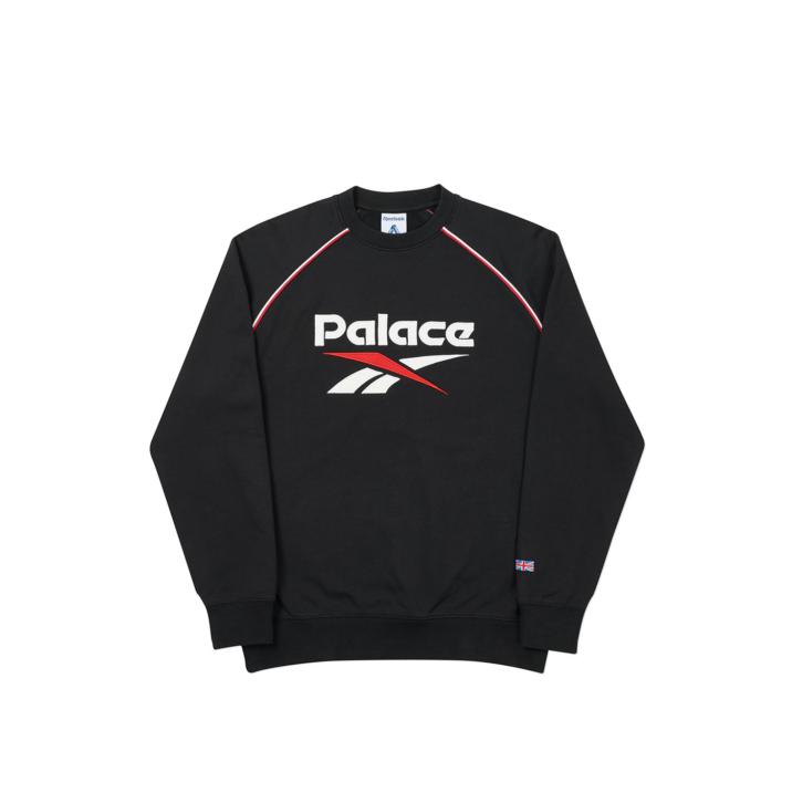 PALACE REEBOK CREW BLACK one color