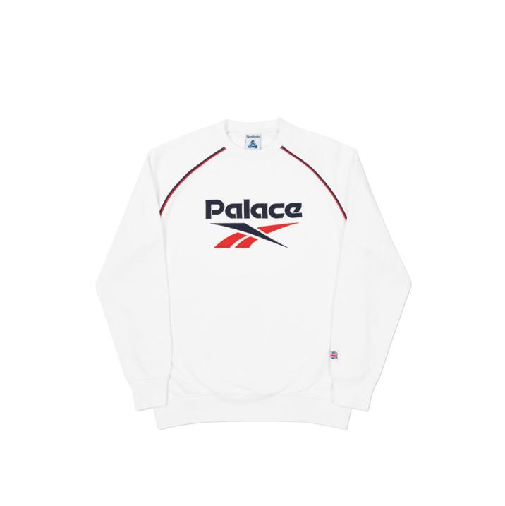 PALACE REEBOK SWEAT WHITE one color