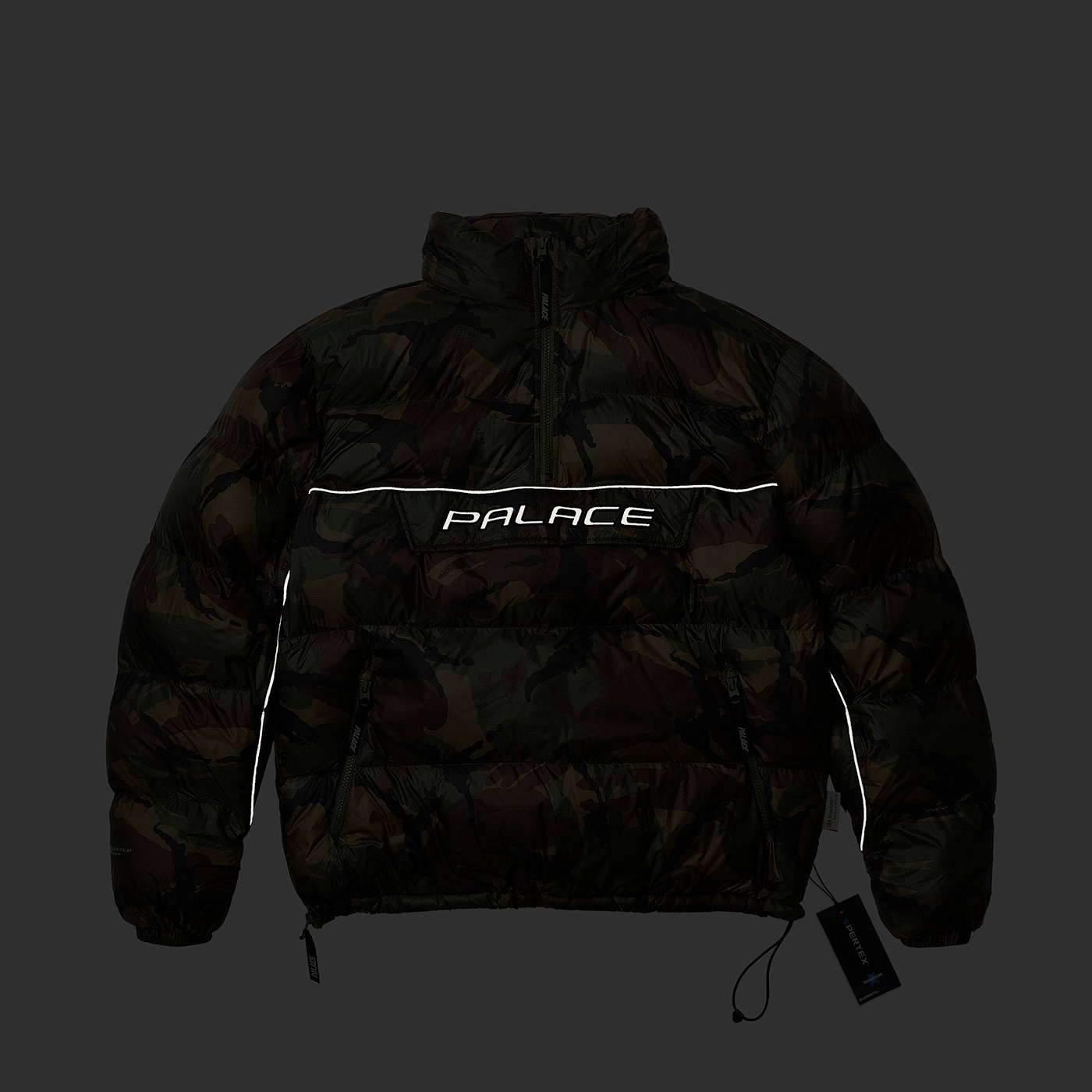 Pertex P90 Puffa Jacket Camo - Spring 2023 - Palace Community