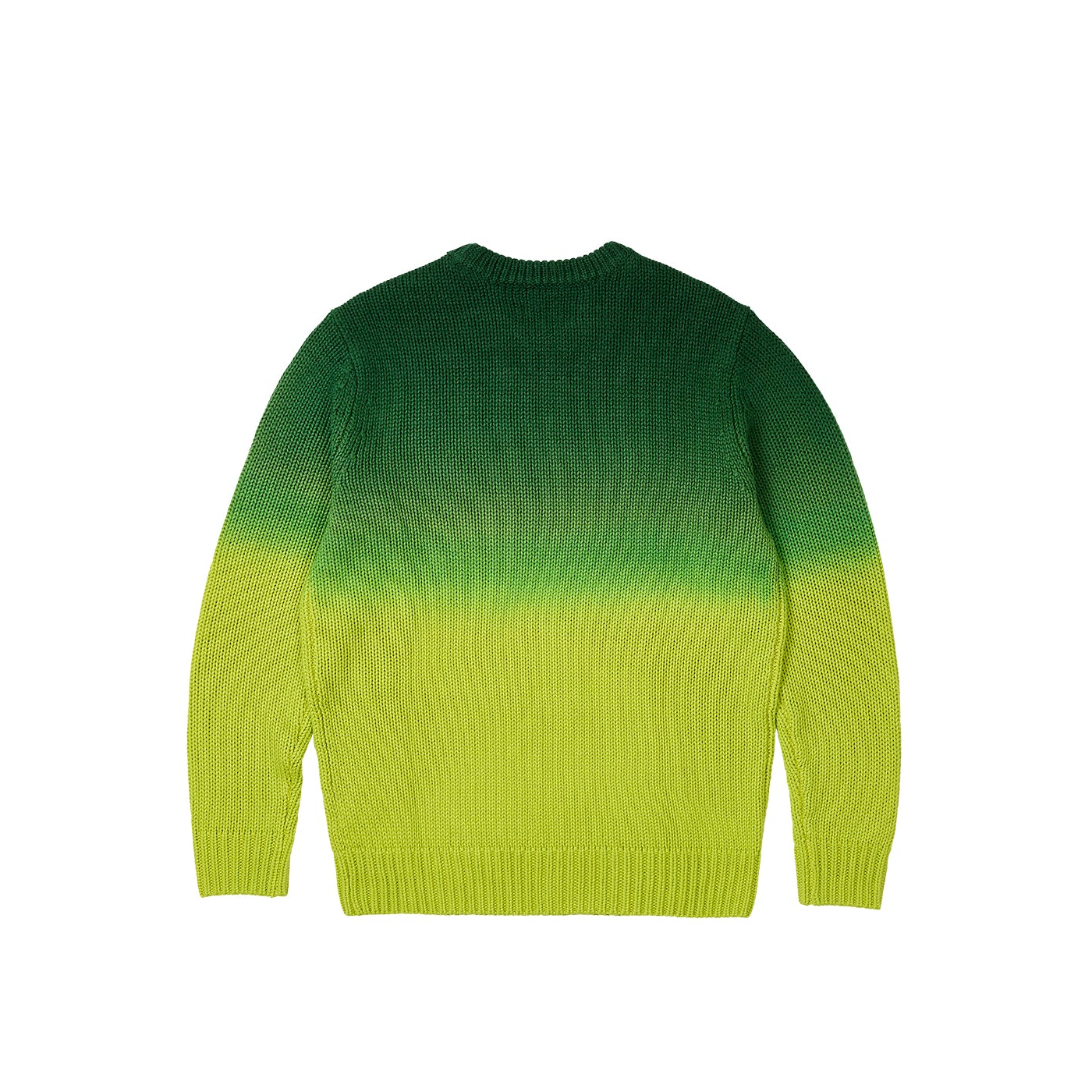 Thumbnail GRADIENT DYE RIB KNIT GREEN one color