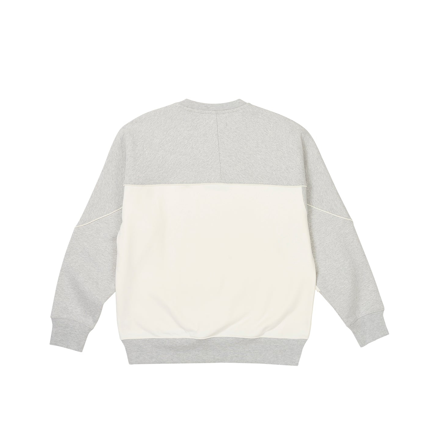 Thumbnail PIPED CREW GREY MARL one color