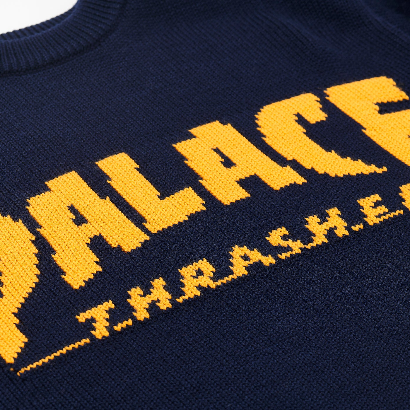 Thumbnail PALACE THRASHER KNIT NAVY one color