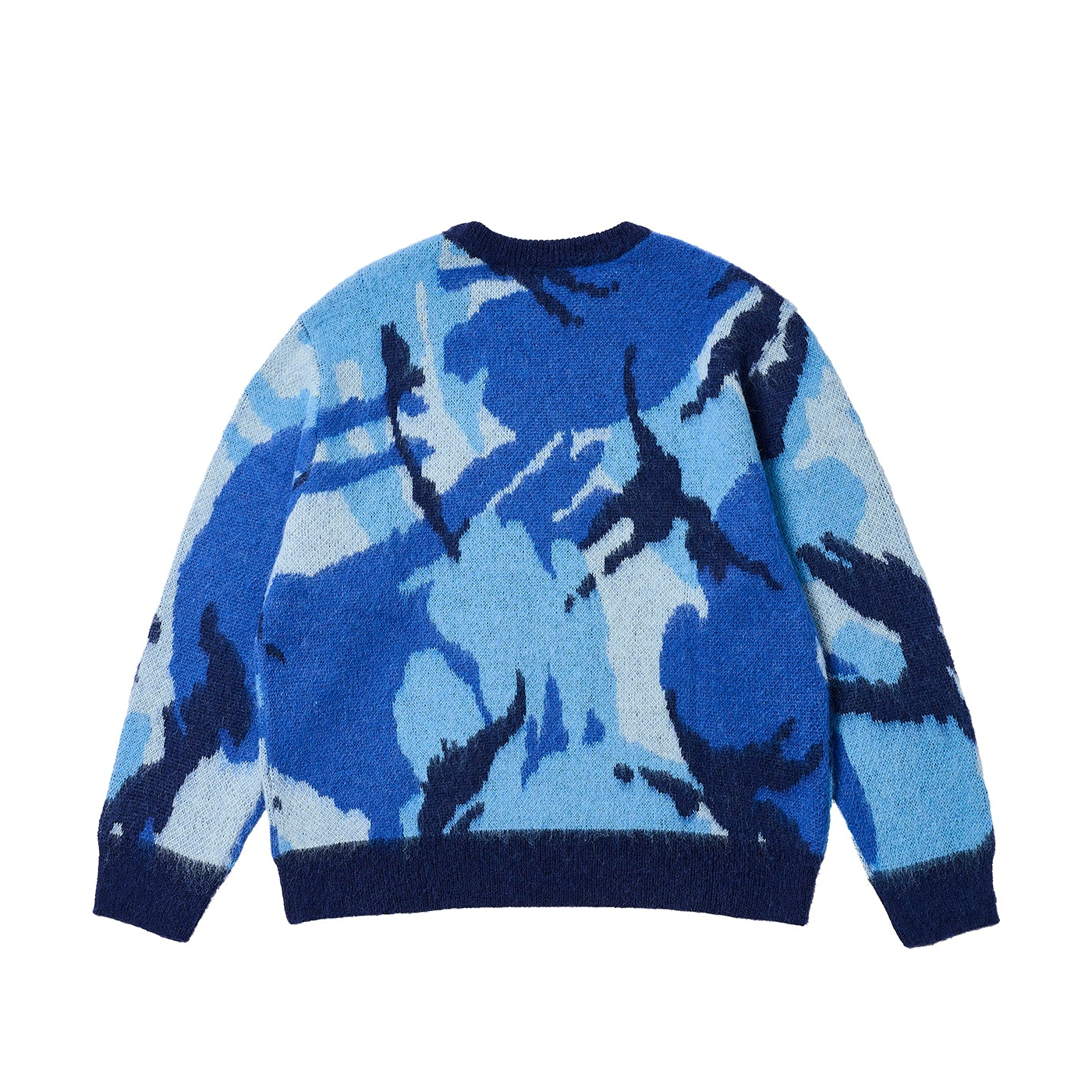 Thumbnail HAIRY CAMO KNIT WATER one color