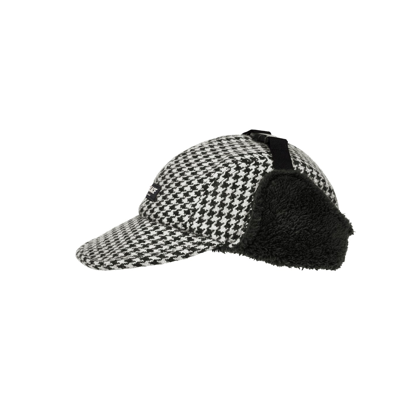 Thumbnail REVERSO EARFLAP 4-PANEL HOUNDSTOOTH WHITE one color