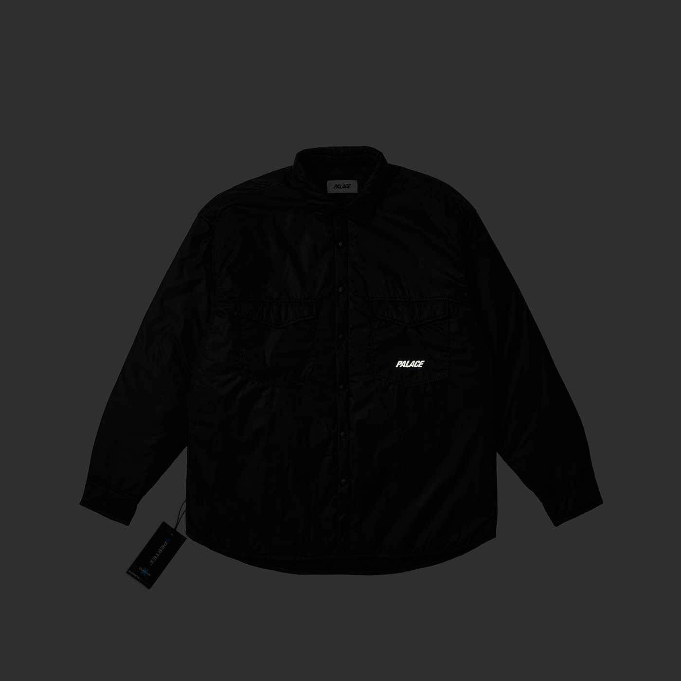 Insulated Pertex Shirt Black - Ultimo 2023 - Palace Community