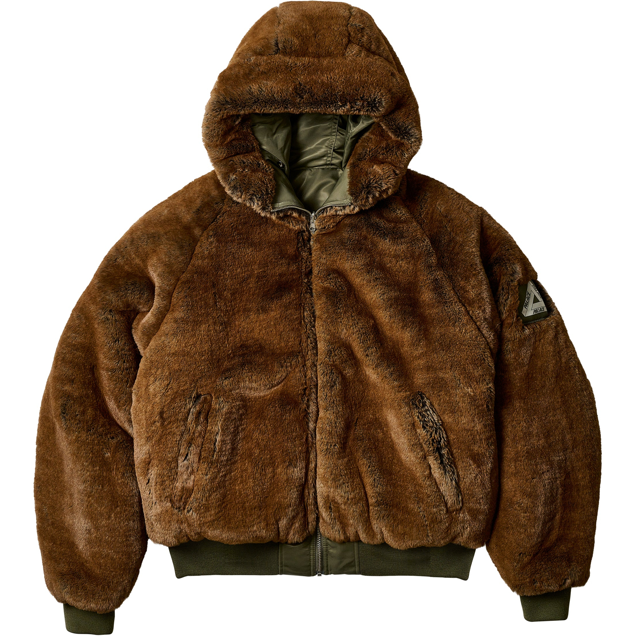 Thumbnail REVERSIBLE YETI PARKA OLIVE one color