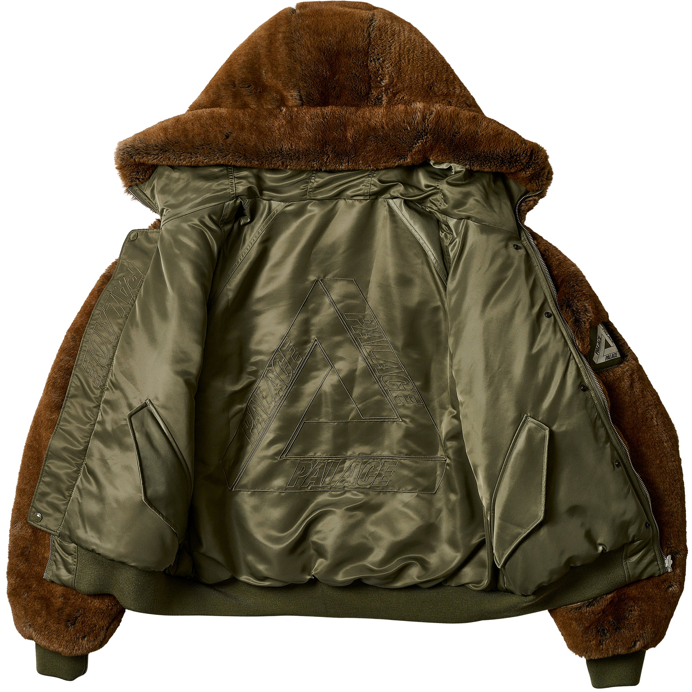 Thumbnail REVERSIBLE YETI PARKA OLIVE one color