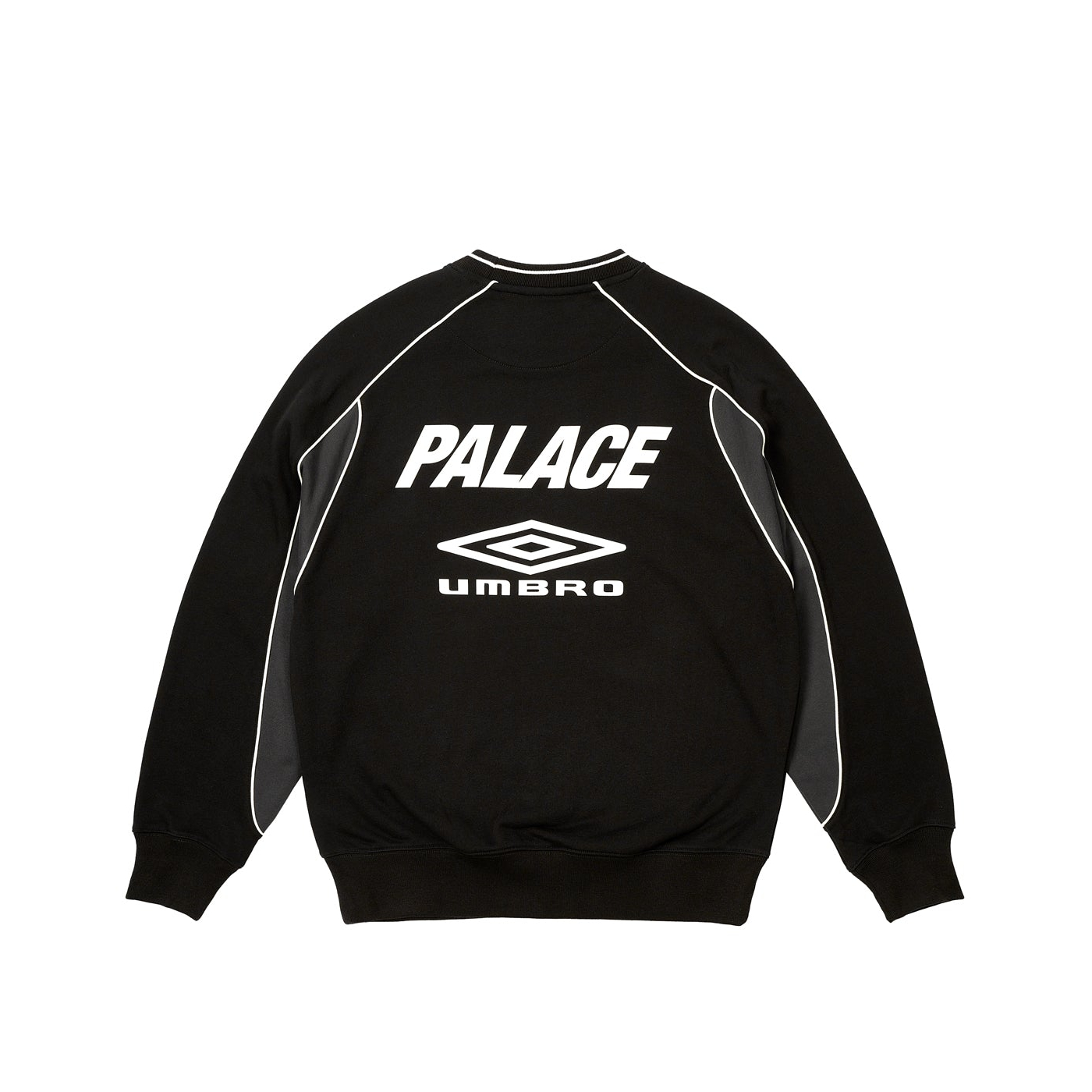 Thumbnail PALACE UMBRO WARM UP CREW BLACK one color