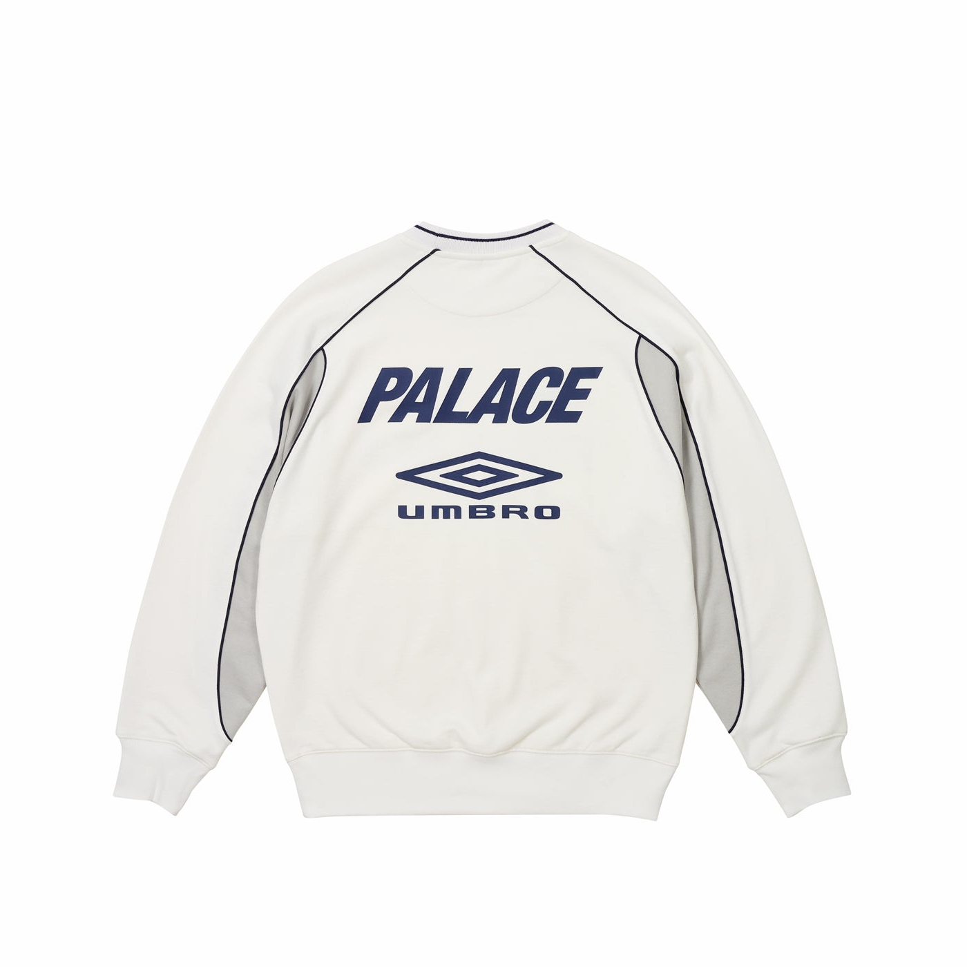 Thumbnail PALACE UMBRO WARM UP CREW WHITE one color