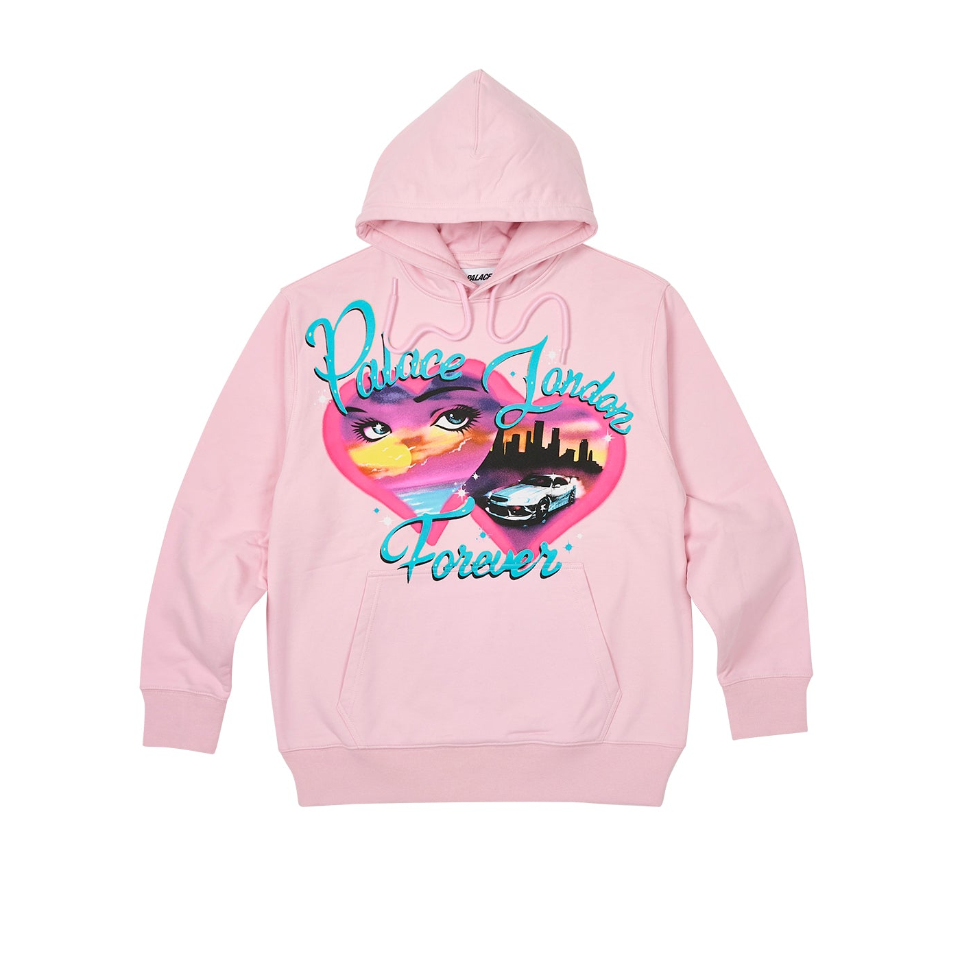 Thumbnail PALACE FOREVER HOOD PINK one color