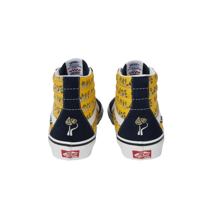 PALACE VANS HIGH YELLOW one color