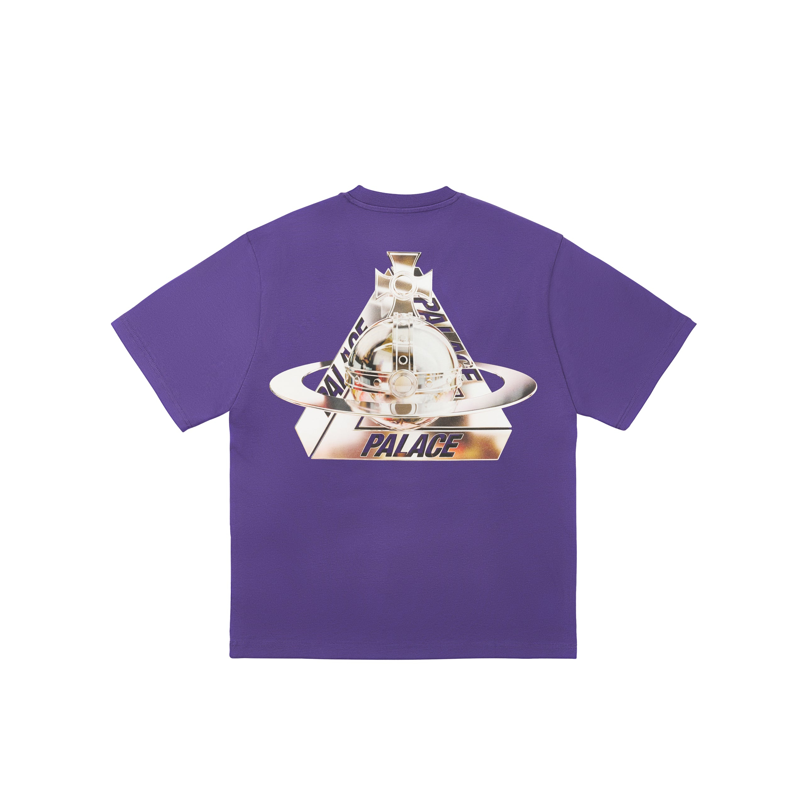 Thumbnail PALACE VIVIENNE WESTWOOD T-SHIRT PURPLE one color