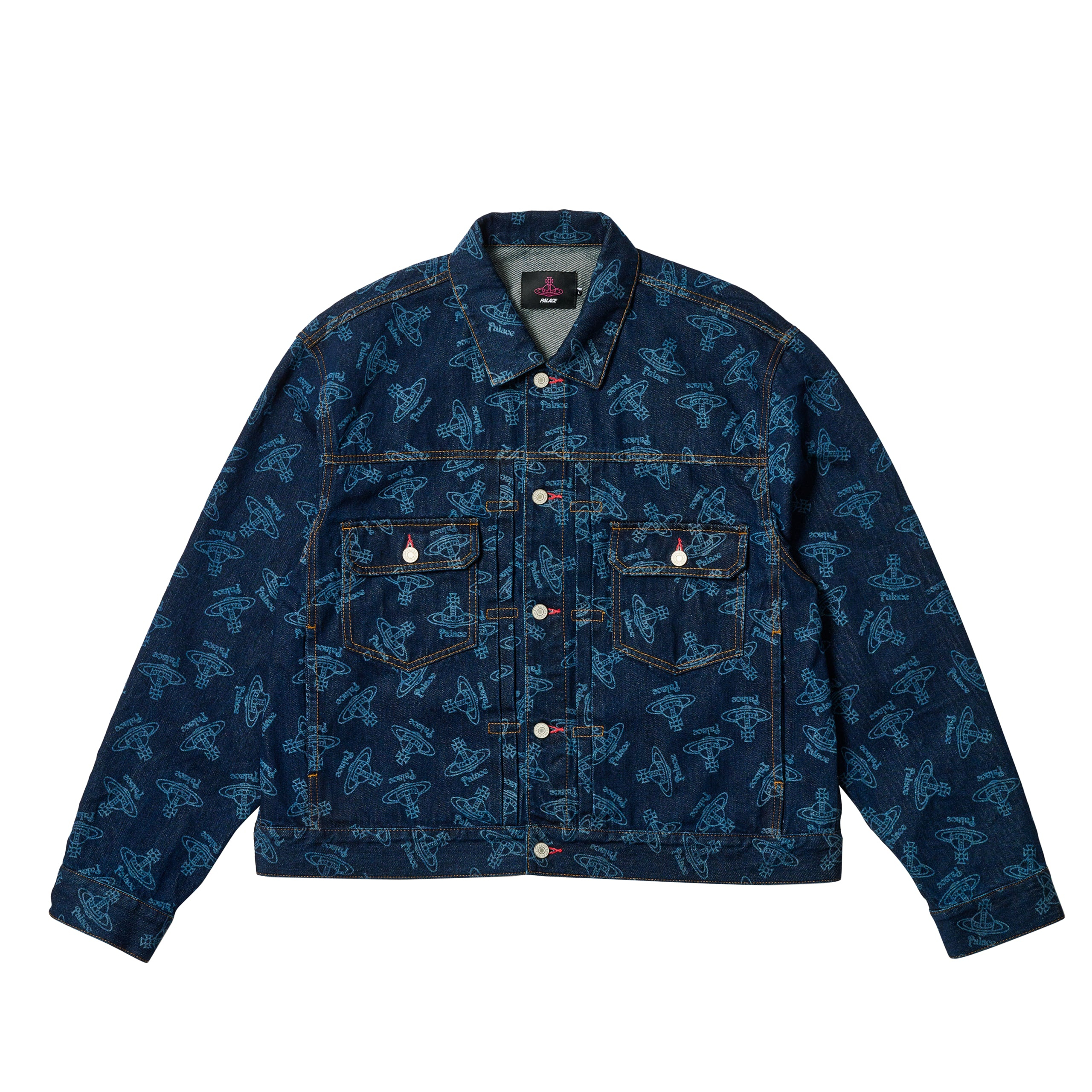 Palace Vivienne Westwood Denim Jacket Indigo Palace Vivienne Westwood Palace Community