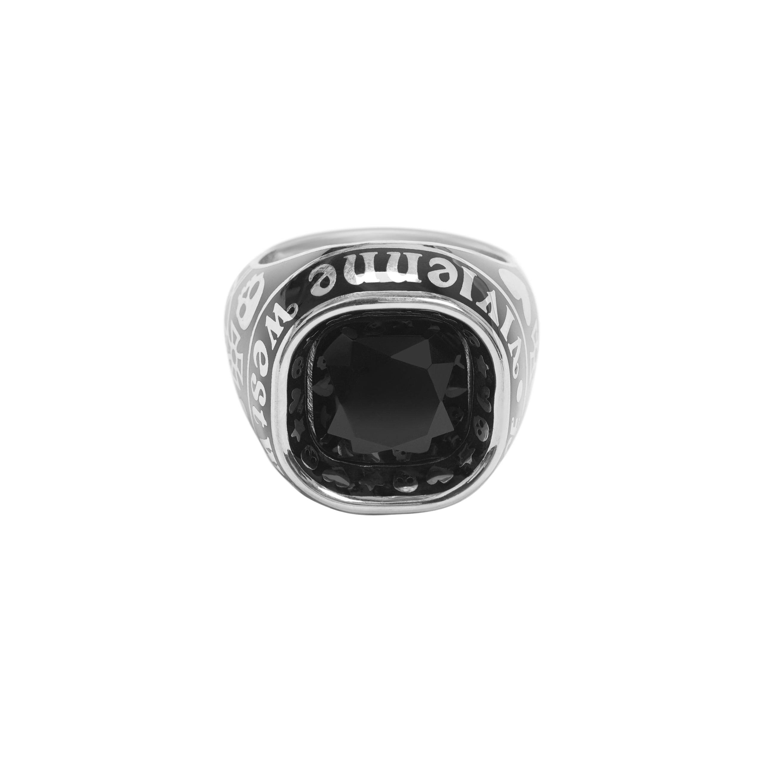 Thumbnail PALACE VIVIENNE WESTWOOD COLLEGE RING SILVER one color