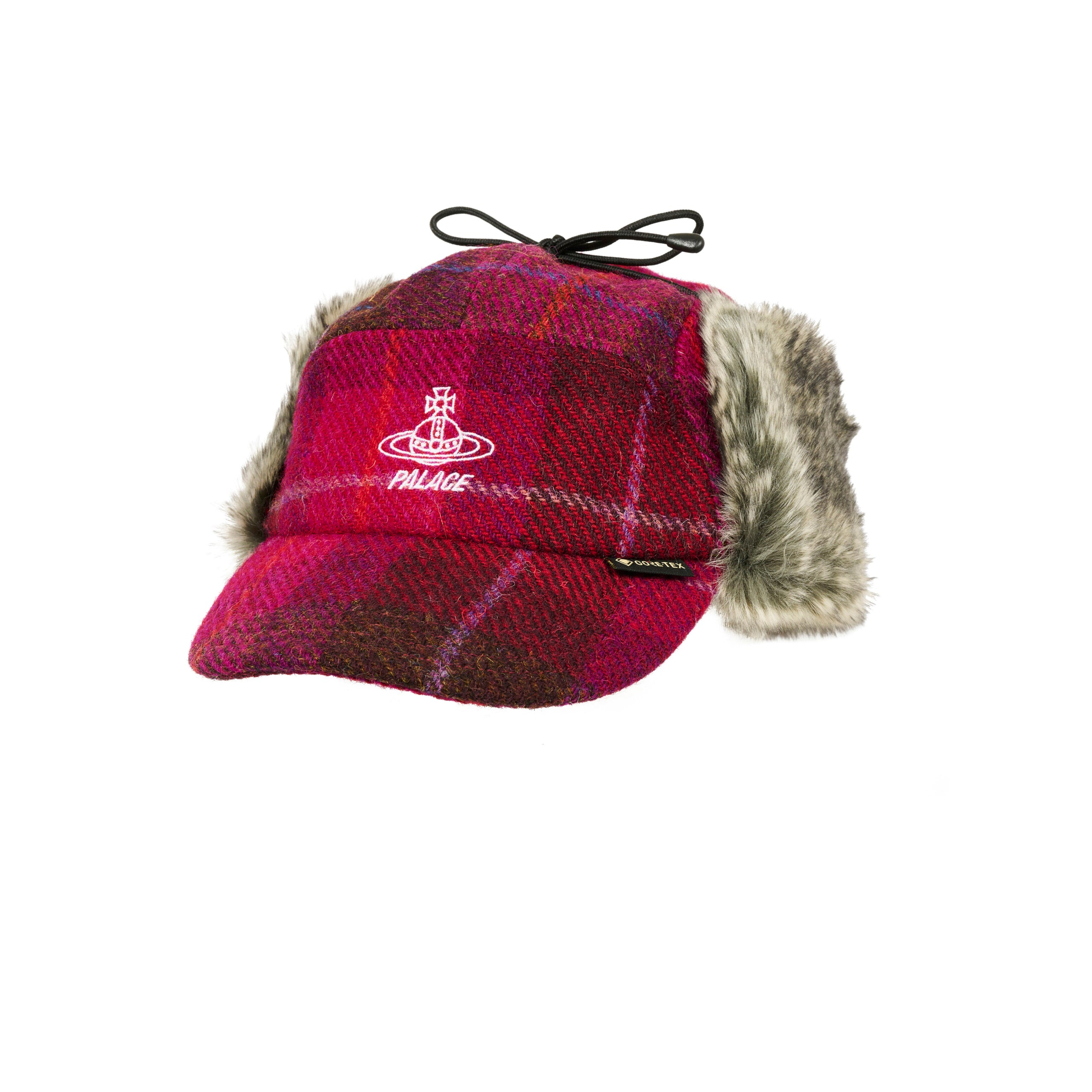 Thumbnail PALACE VIVIENNE WESTWOOD GORE-TEX SHOOTING CAP PLAID PINK one color