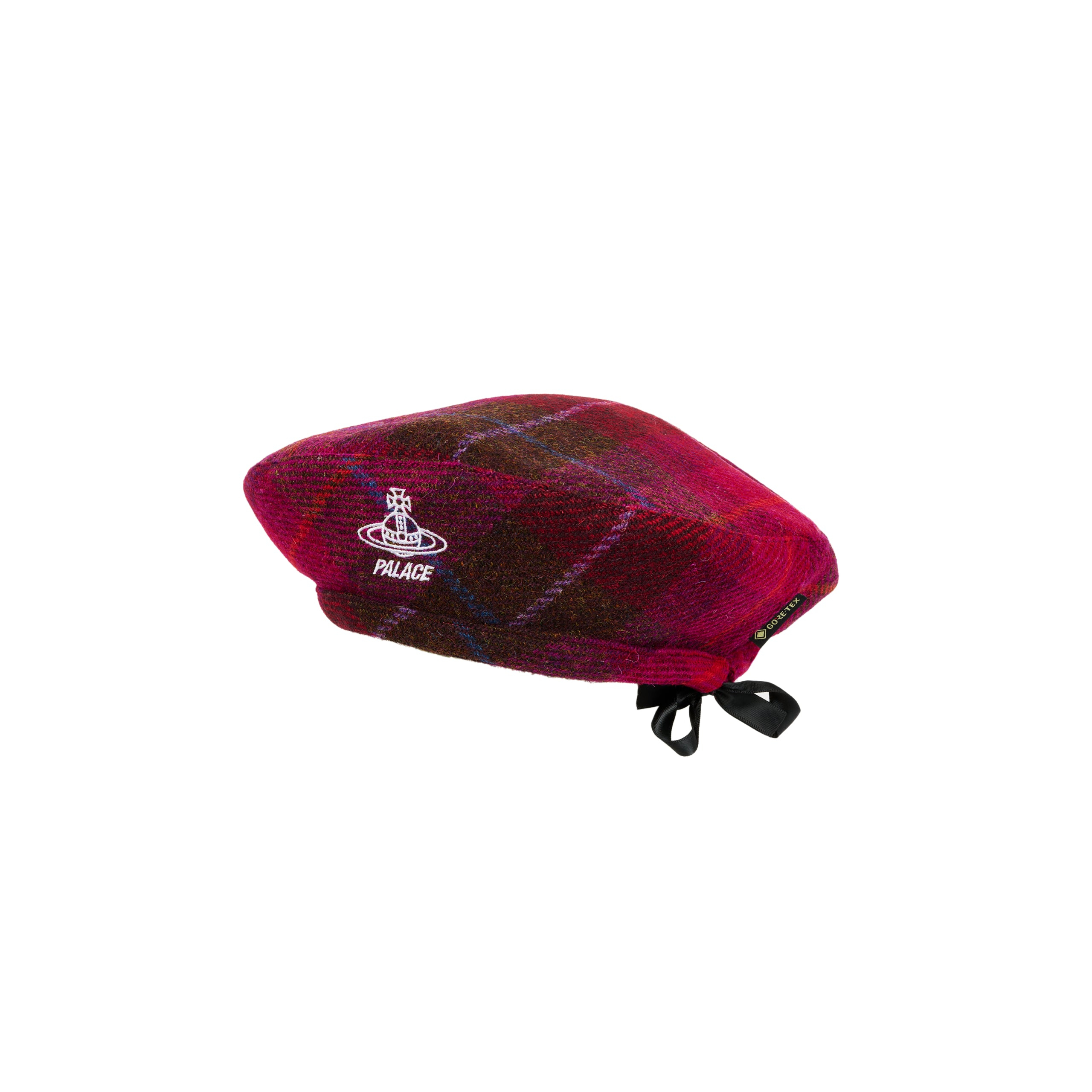 Thumbnail PALACE VIVIENNE WESTWOOD GORE-TEX HARRIS TWEED BERET PLAID PINK one color