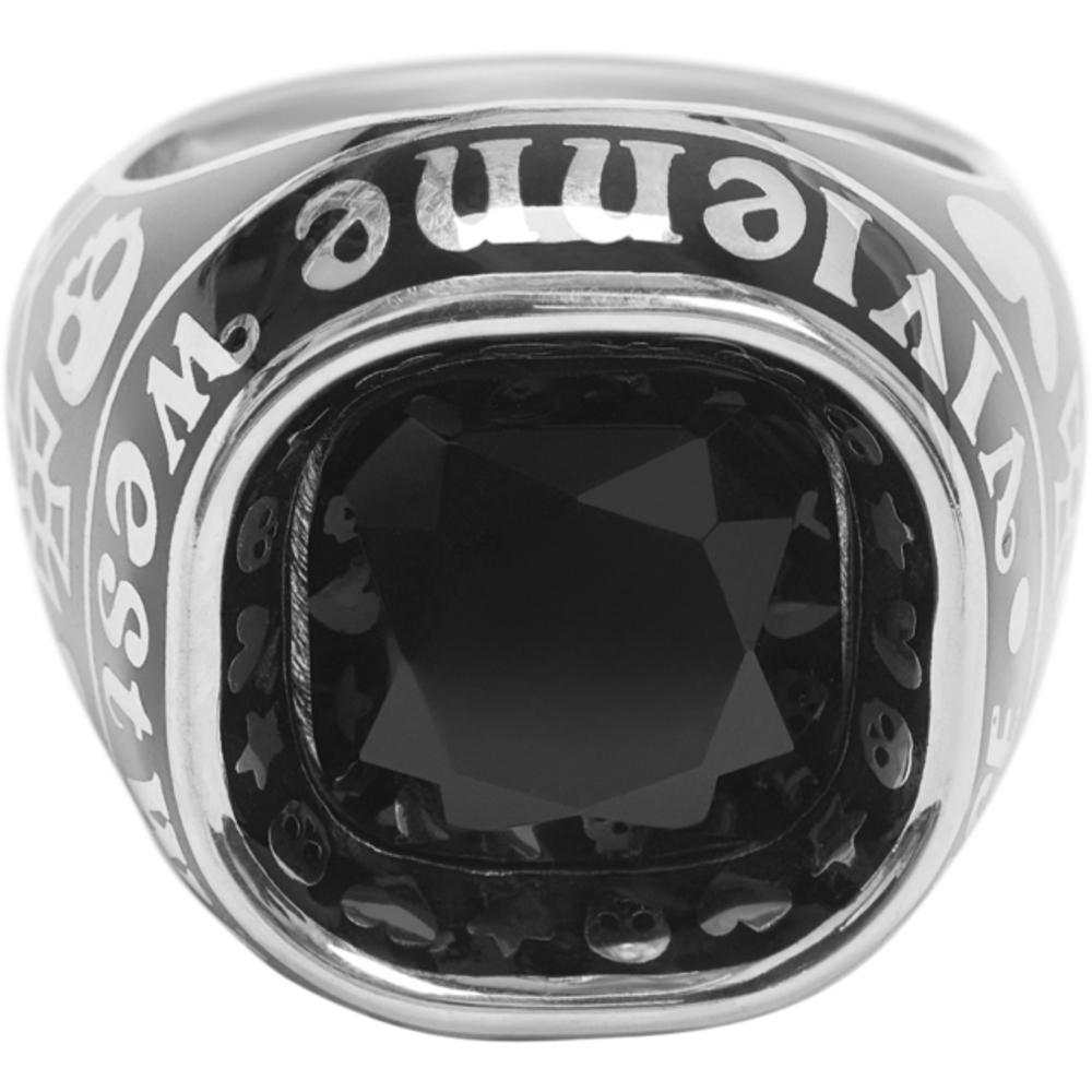 Thumbnail PALACE VIVIENNE WESTWOOD COLLEGE RING SILVER one color