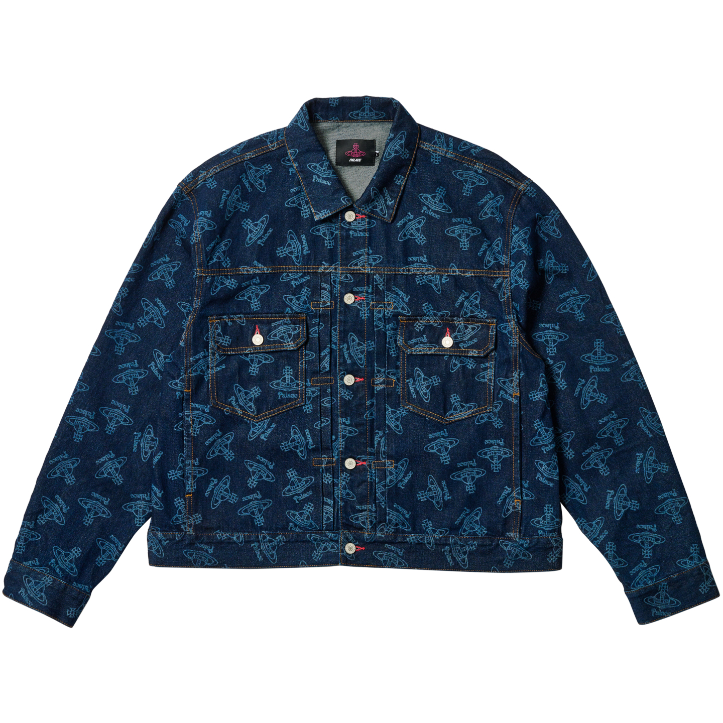 Thumbnail PALACE VIVIENNE WESTWOOD DENIM JACKET INDIGO one color