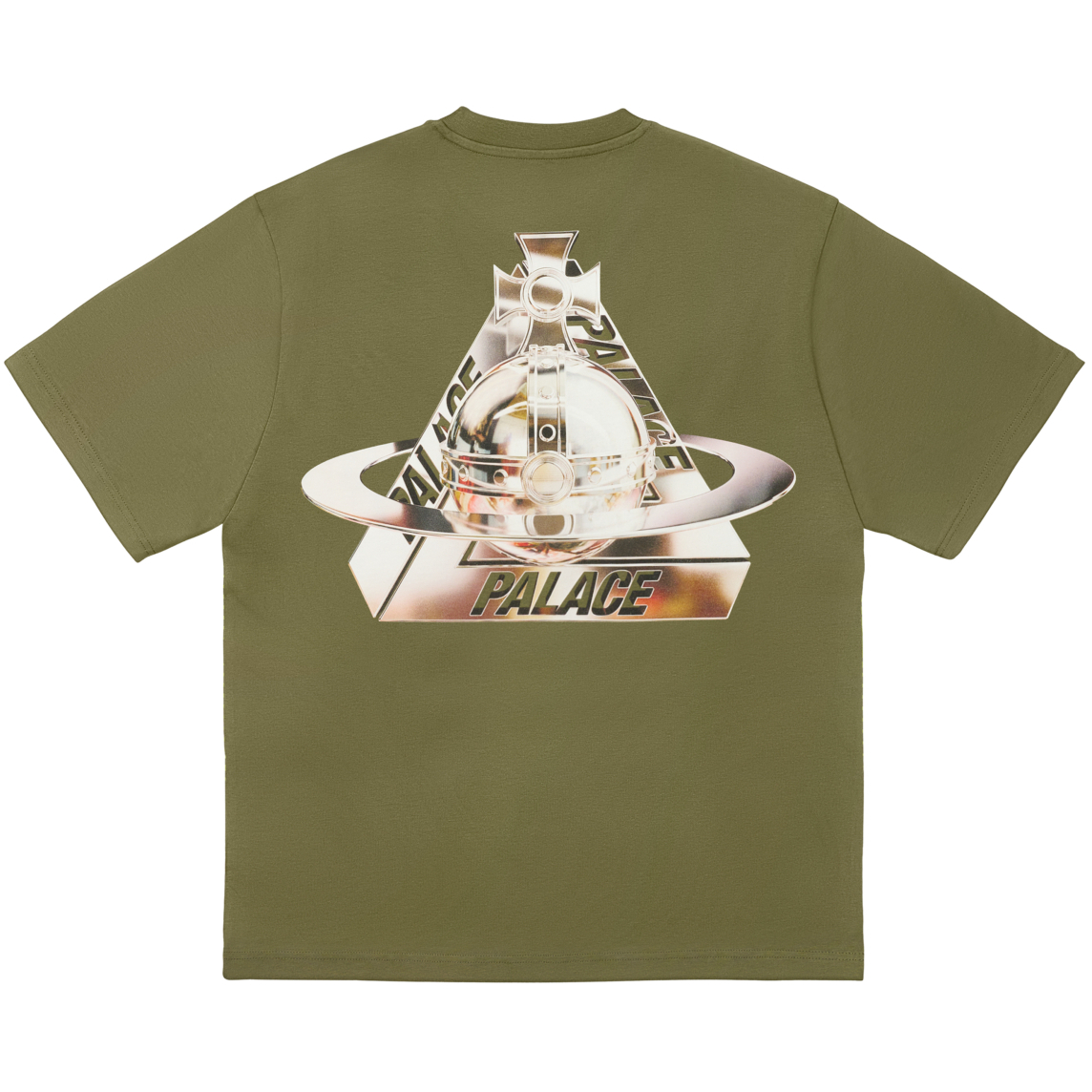 Thumbnail PALACE VIVIENNE WESTWOOD T-SHIRT OLIVE one color