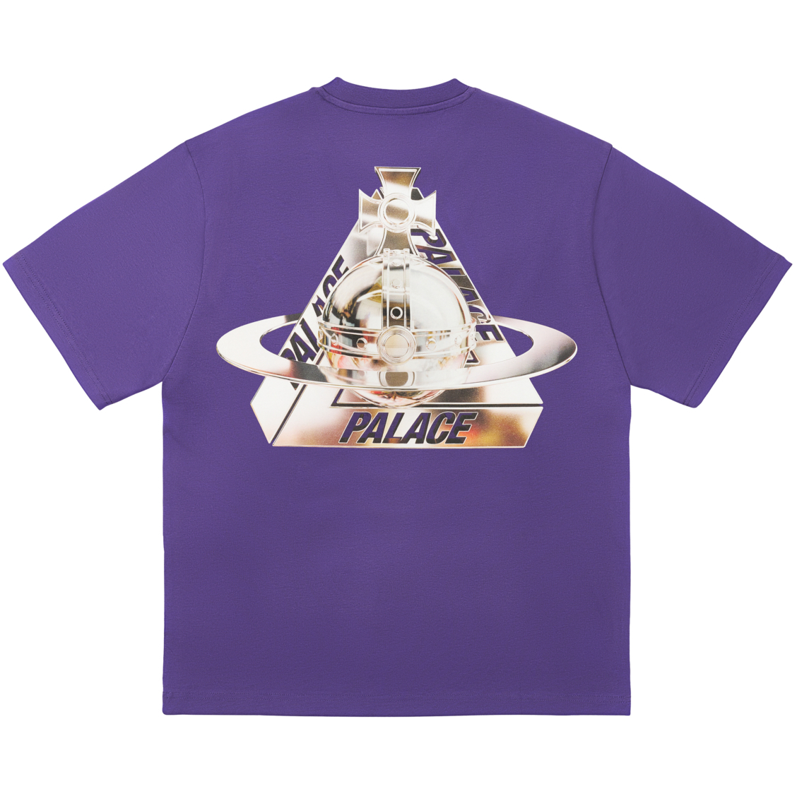 Thumbnail PALACE VIVIENNE WESTWOOD T-SHIRT PURPLE one color