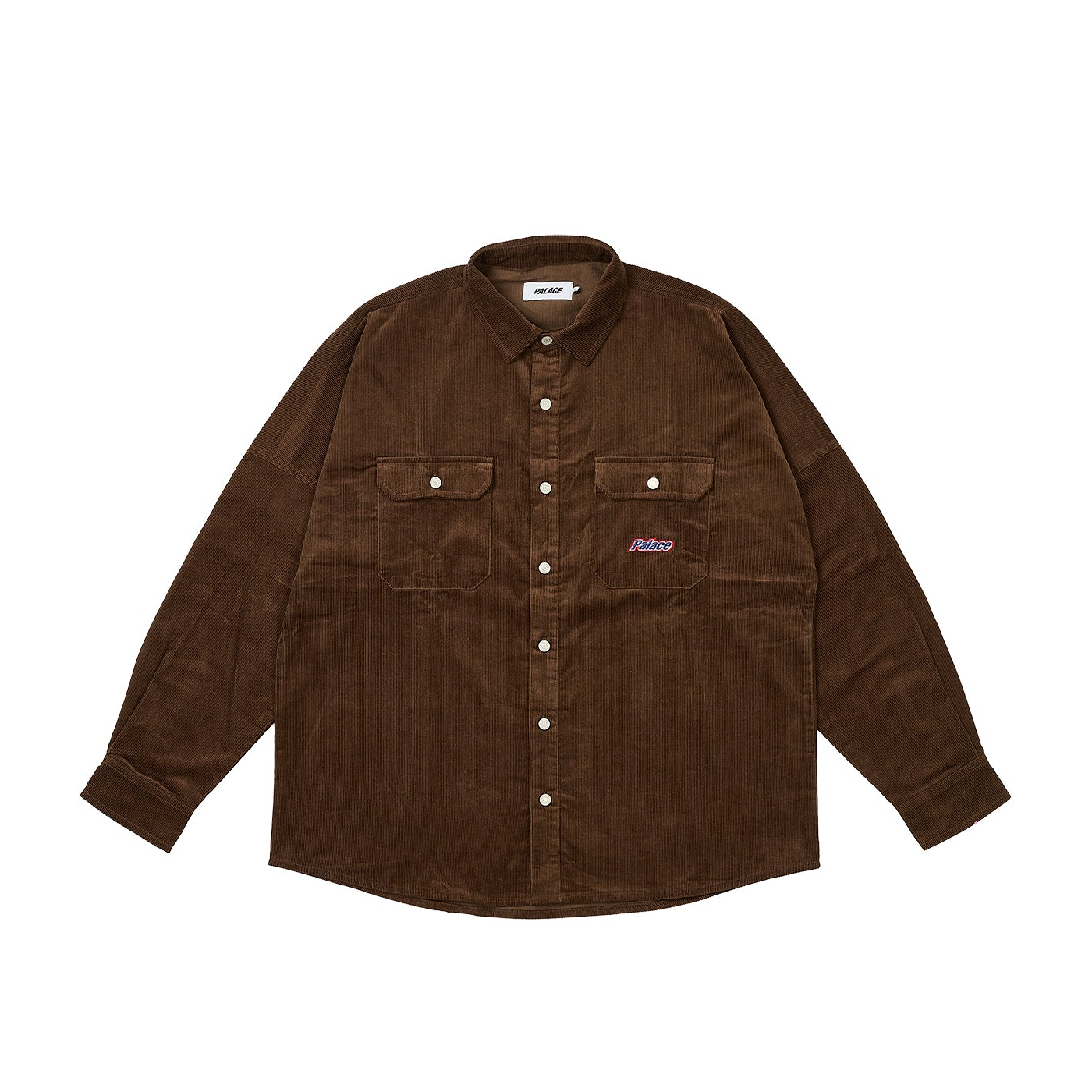 Thumbnail DROP SHOULDER CORD SHIRT NICE BROWN one color