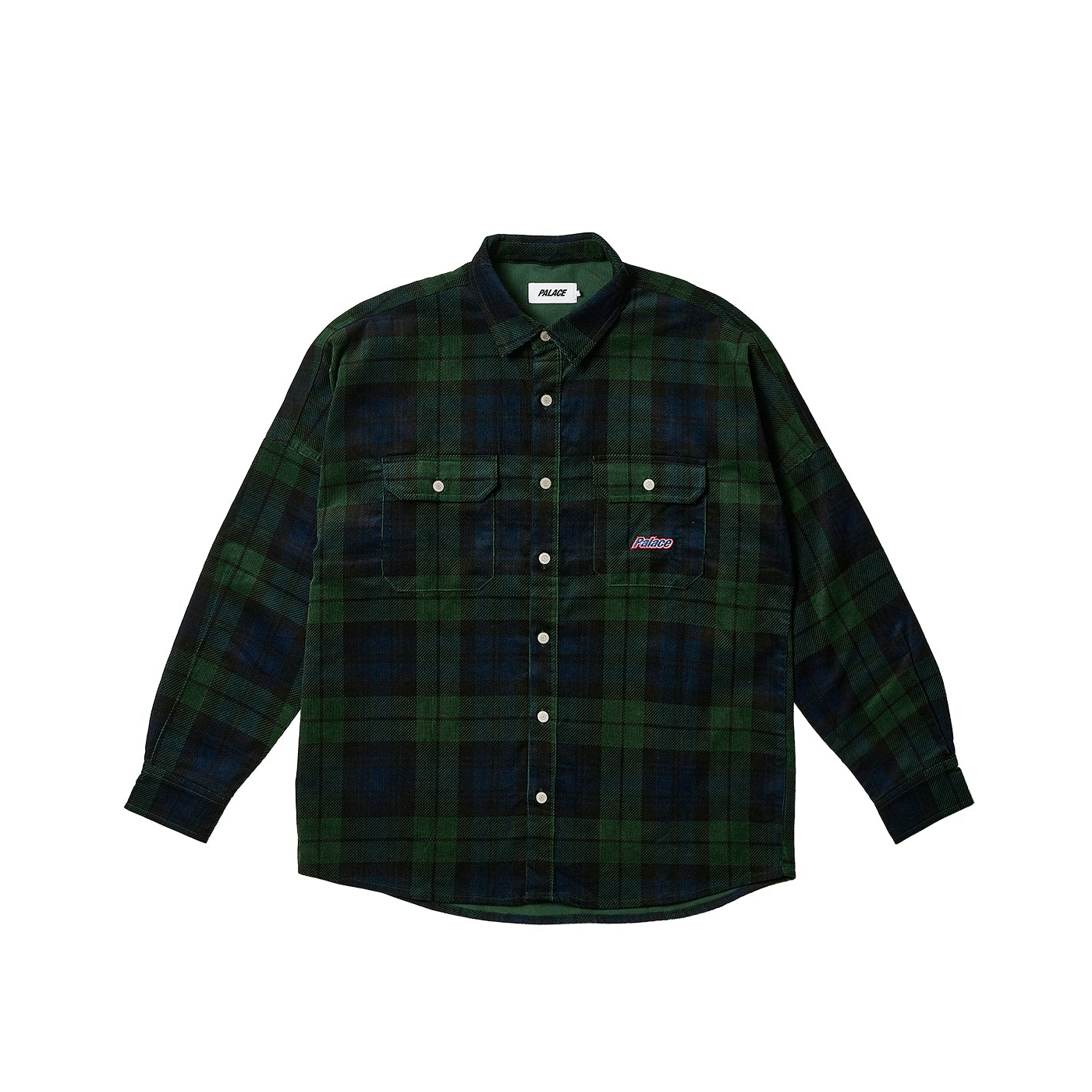 Thumbnail DROP SHOULDER CORD SHIRT TARTAN one color