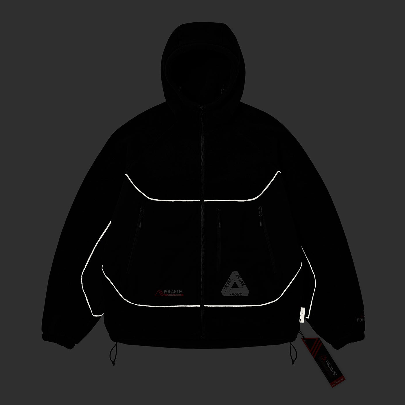 Thumbnail POLARTEC 3M HOODED JACKET BLACK one color