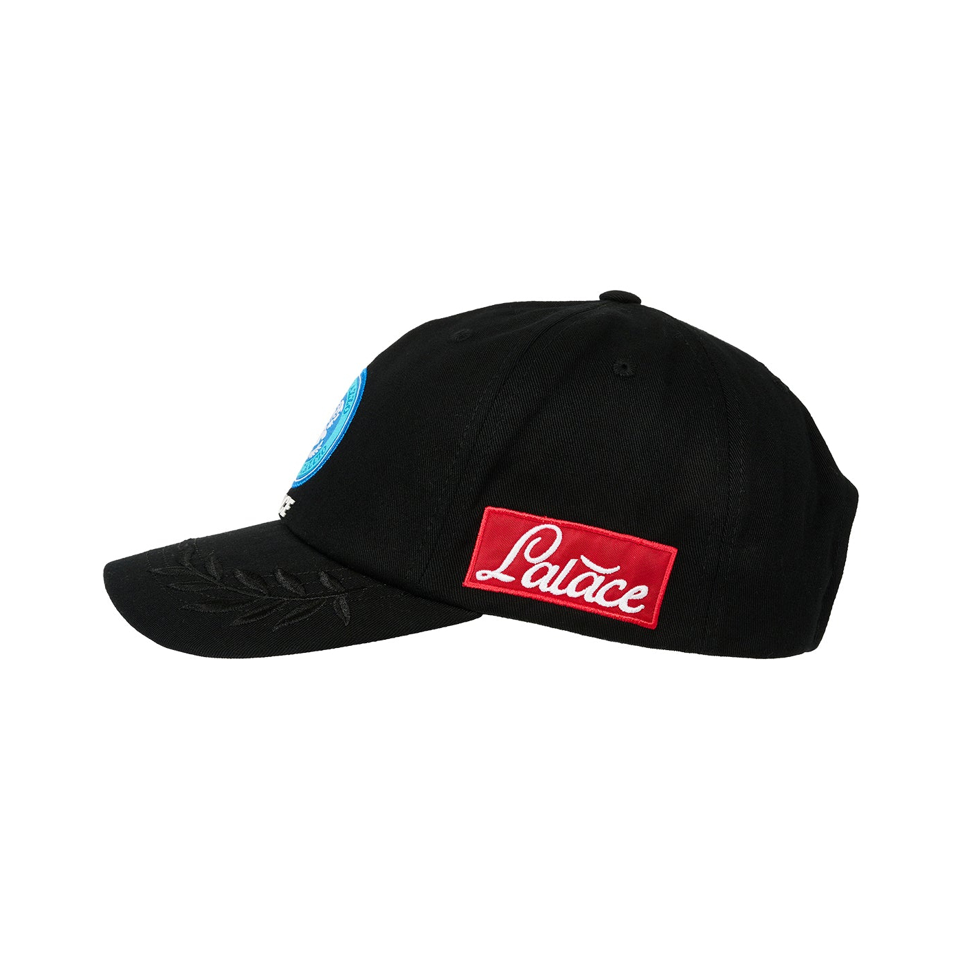 Vesuvio 6-Panel Black - Winter 2023 - Palace Community