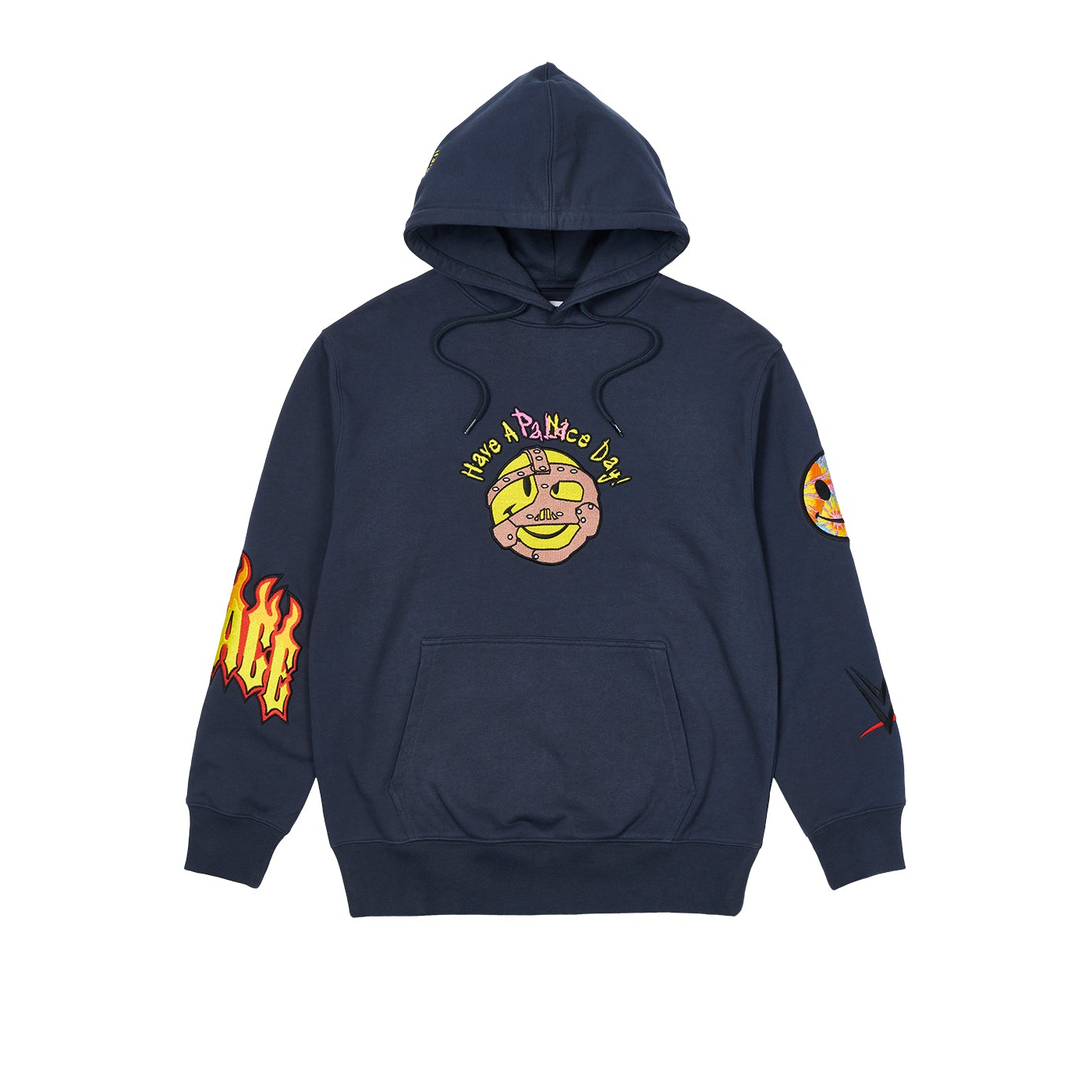 Thumbnail PALACE WWE LOVE HOOD NAVY one color