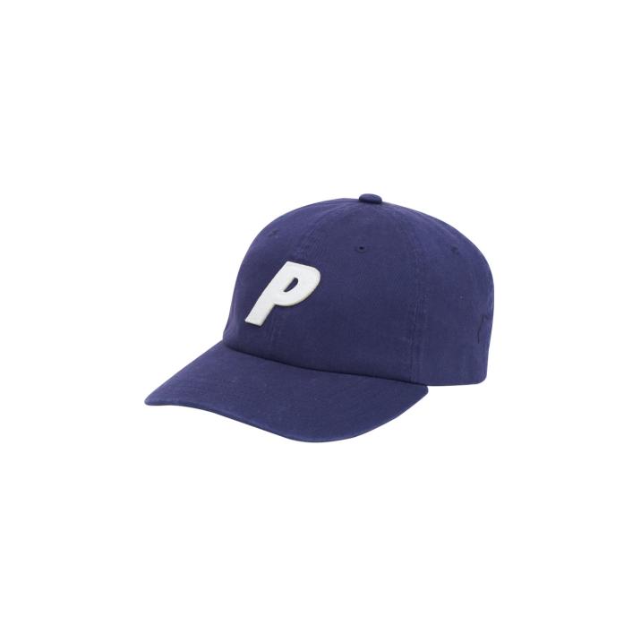 P 6-PANEL NAVY one color