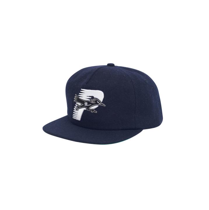 ROADRUNNER SNAPBACK NAVY WOOL one color