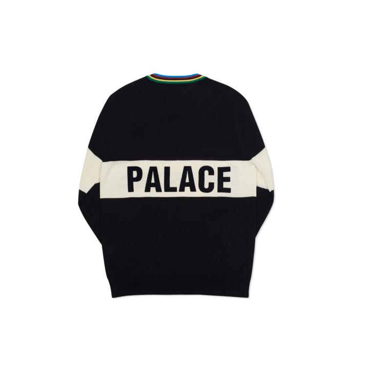 Thumbnail PALASONIC KNIT BLACK / WHITE one color