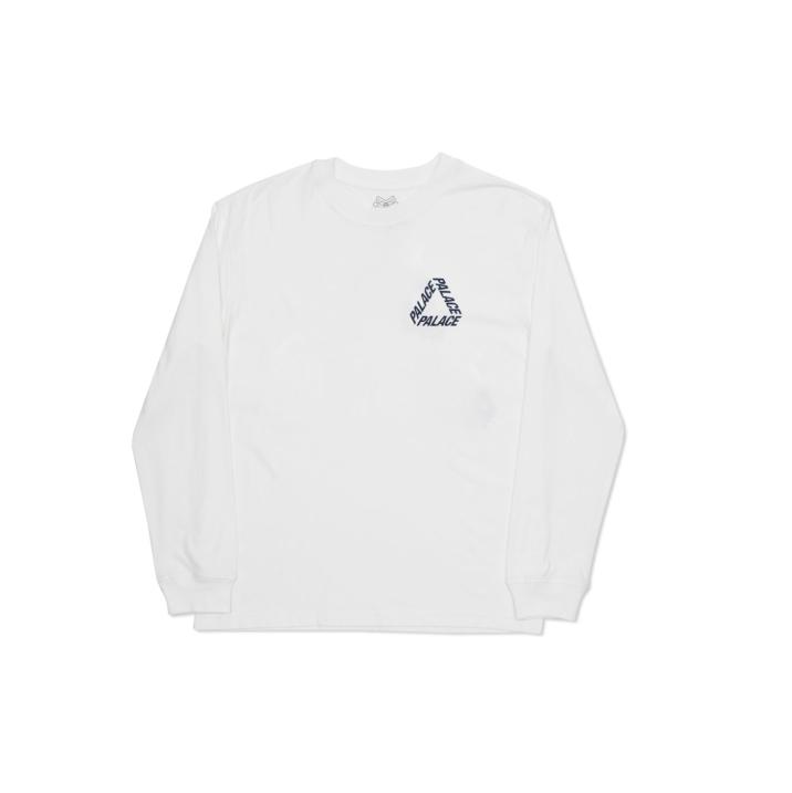 Thumbnail P 3 L/S T-SHIRT WHITE / NAVY one color