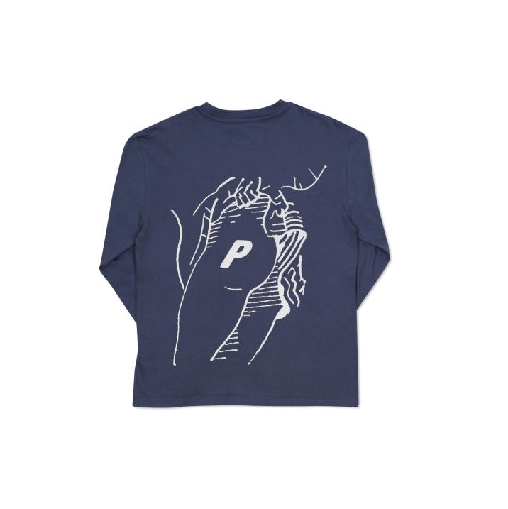 Thumbnail P-BUM L/S T-SHIRT NAVY one color