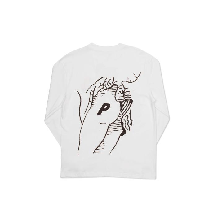 Thumbnail P-BUM L/S T-SHIRT WHITE one color