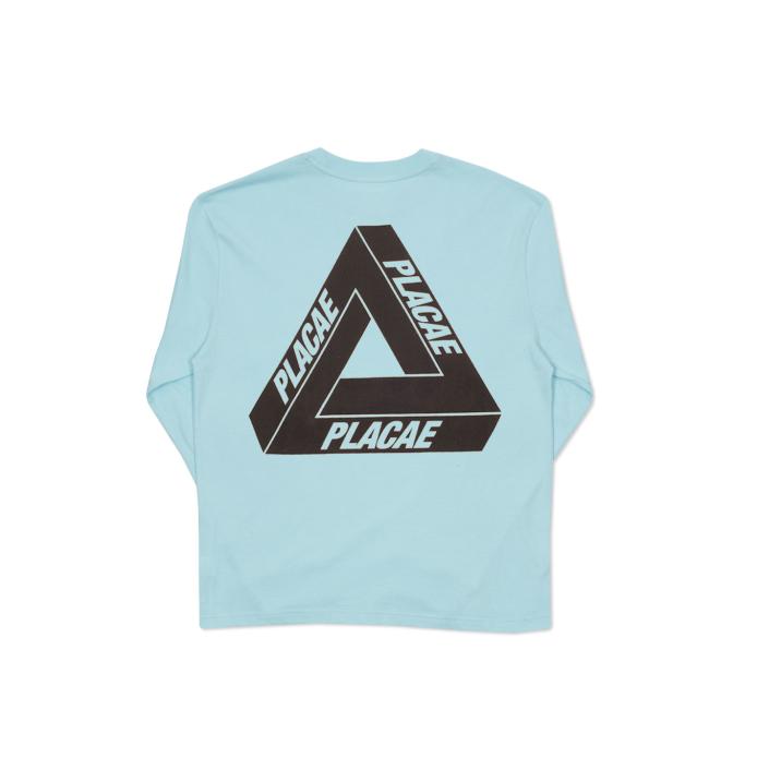 Thumbnail PLACAE L/S T-SHIRT CHILL BLUE one color