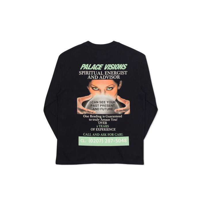 Thumbnail PALACE VISIONS L/S T-SHIRT BLACK one color