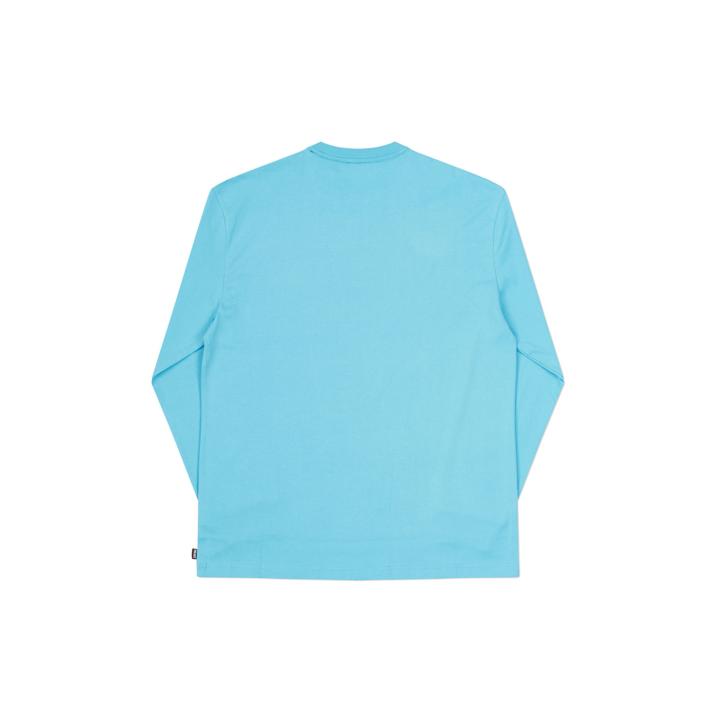 Thumbnail BASICALLY A LONGSLEEVE AQUA BLUE one color