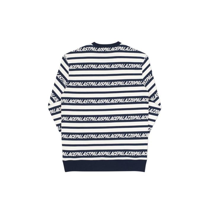 Thumbnail MULTI LINGUAL CREW NAVY / WHITE one color