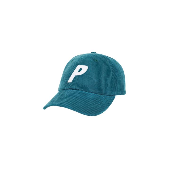 P 6-PANEL BOTTLE GREEN CORD one color