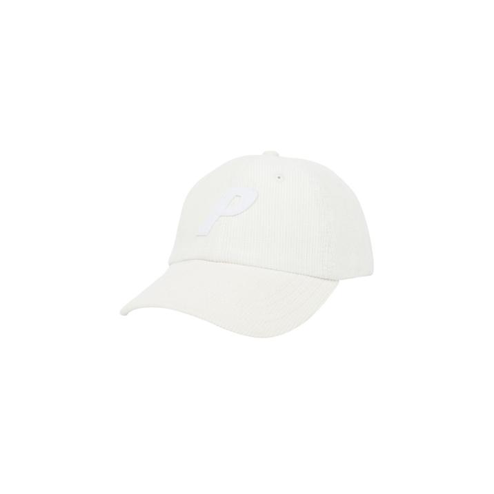 P 6-PANEL WHITE CORD one color