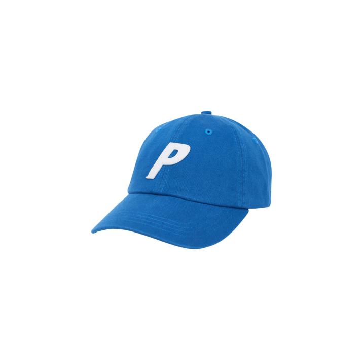 P 6-PANEL BLUE one color