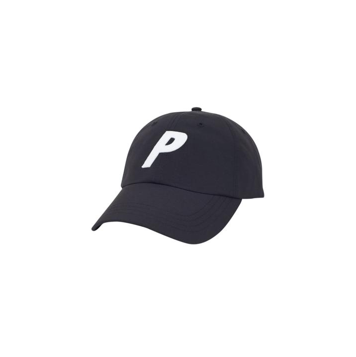 P 6-PANEL QUICK DRY BLACK one color