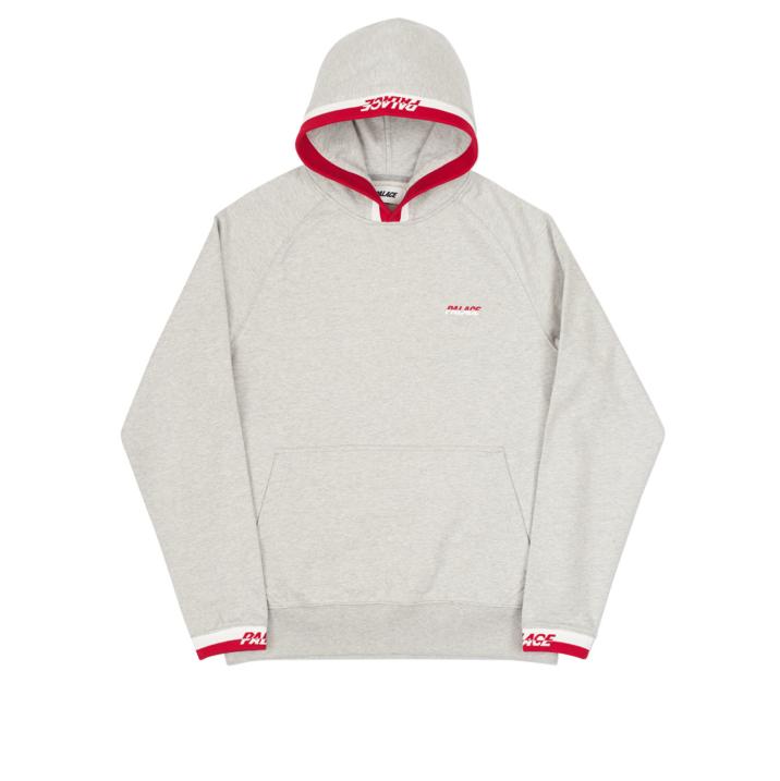 Thumbnail SPLITTER HOOD GREY MARL / RED-WHITE one color