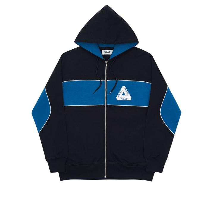 Thumbnail 2 TONE HOOD BLACK / BLUE one color