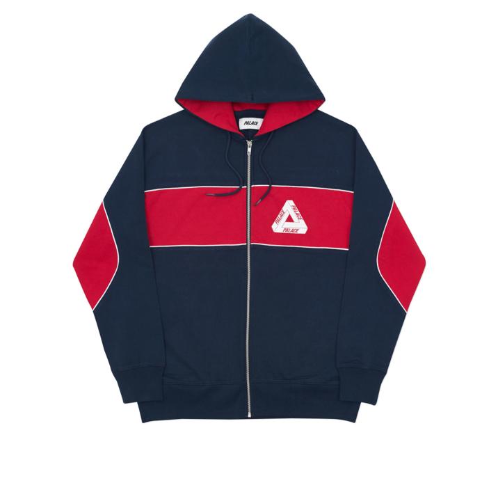 Thumbnail 2 TONE HOOD NAVY / RED one color