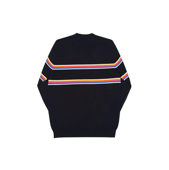 Thumbnail MULTI STRIPE KNIT BLACK one color