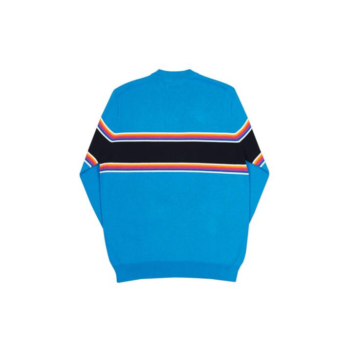 Thumbnail MULTI STRIPE KNIT BLUE one color