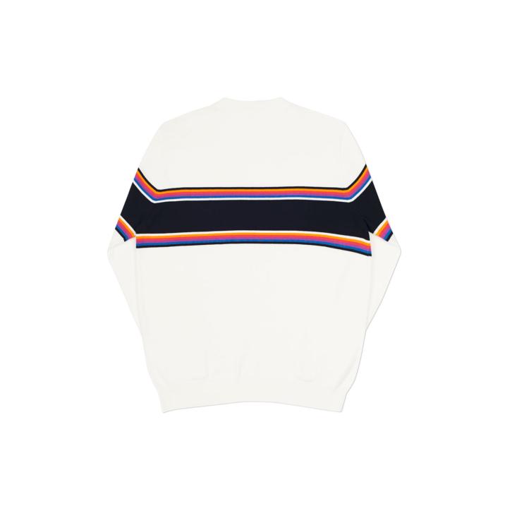 Thumbnail MULTI STRIPE KNIT WHITE one color